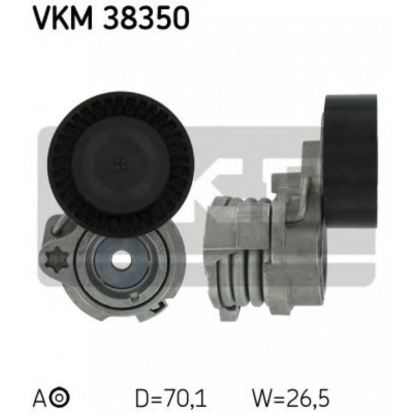 VKM 38350 SKF Натягувач поліклинового ременя